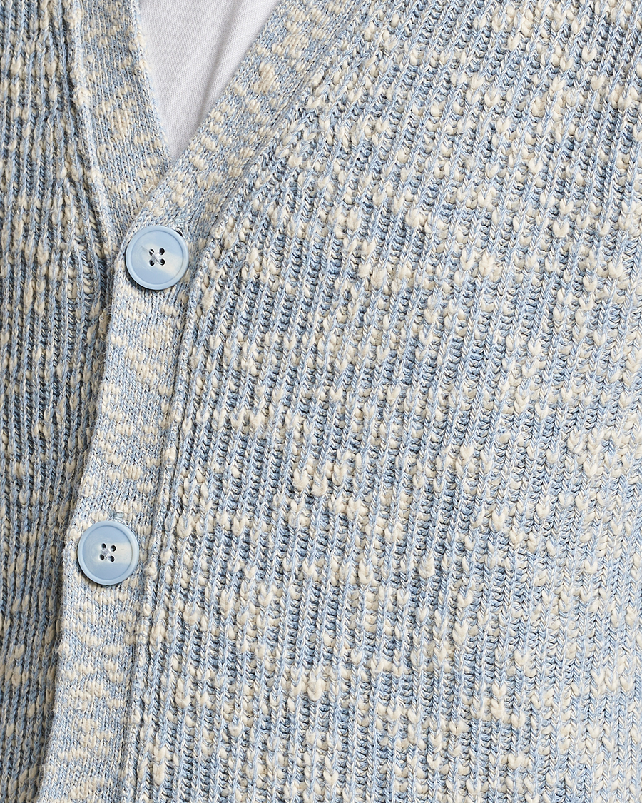 Herre | Gensere | NN07 | Jesse Knitted Sweater Ashley Blue