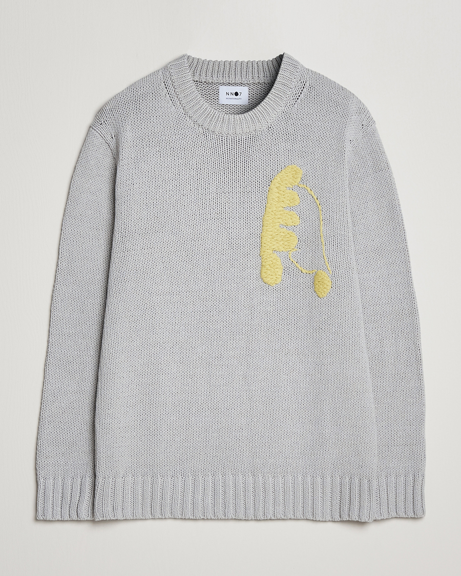 Herre | Gensere | NN07 | Jasper Knitted Sweater Harbour Mist