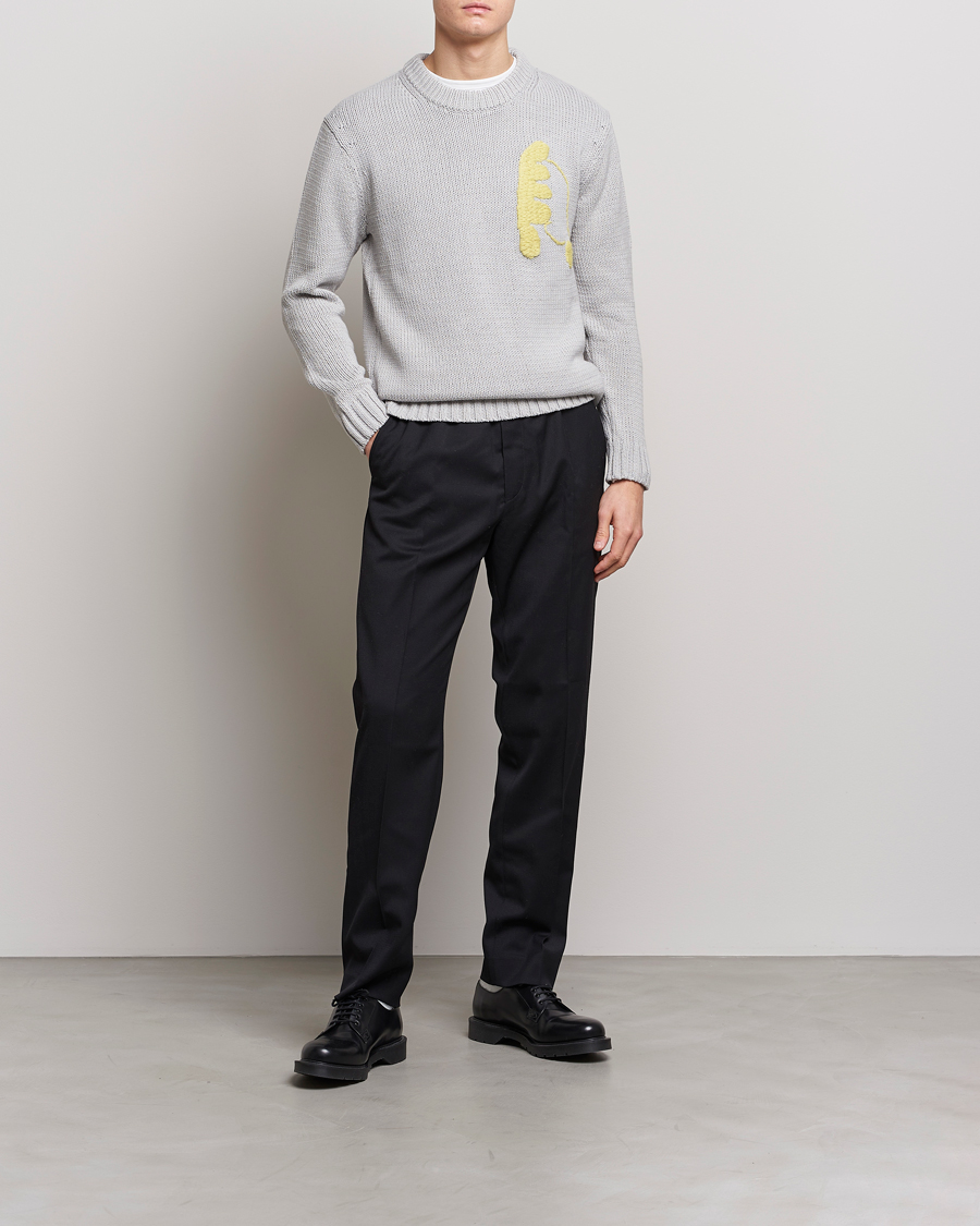 Herre | Gensere | NN07 | Jasper Knitted Sweater Harbour Mist