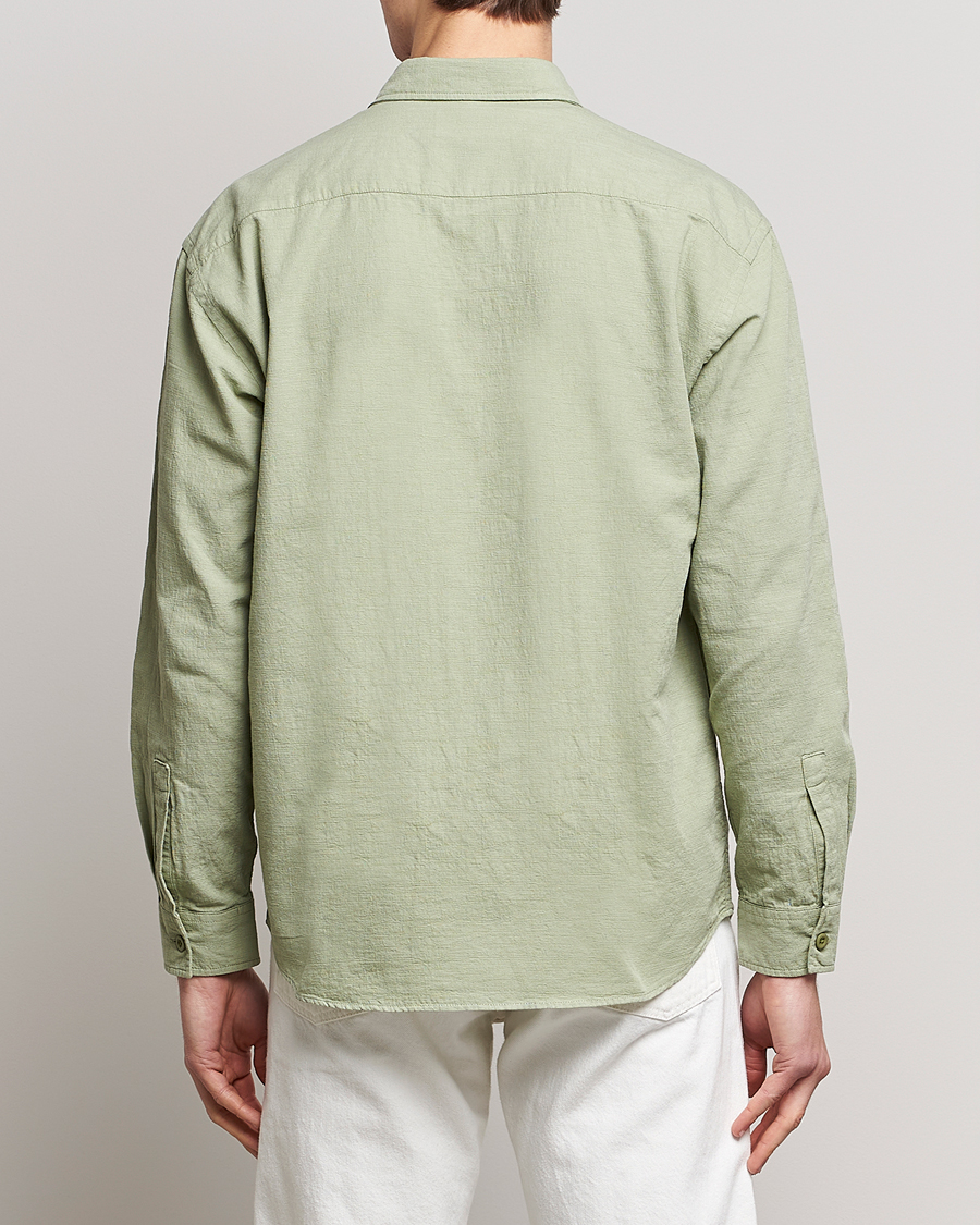 Herre | Skjorter | NN07 | Deon Jacquard Shirt Pale Green