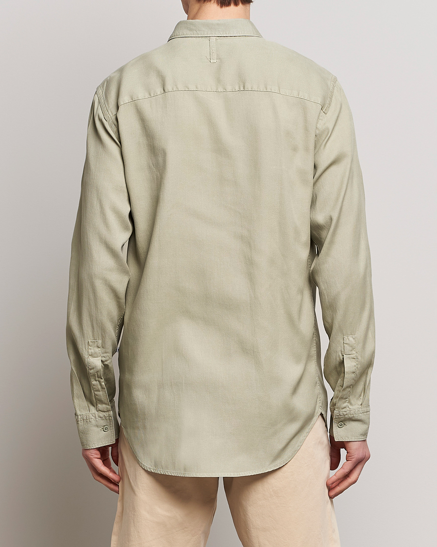 Herre | Skjorter | NN07 | Cohen Summer Cord Shirt Pale Green