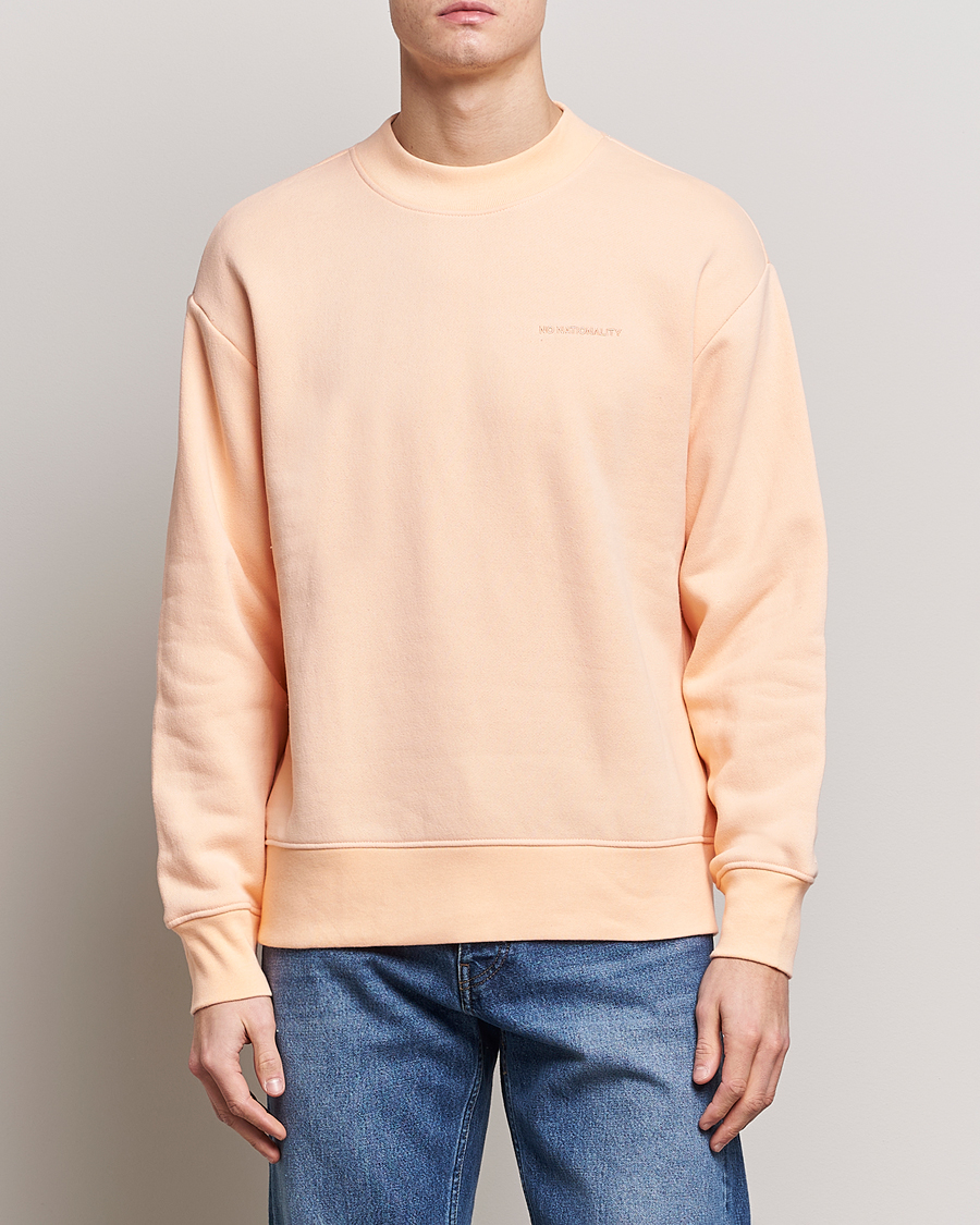 Herre | Gensere | NN07 | Briggs Mock Neck Sweater Prairy Sunset