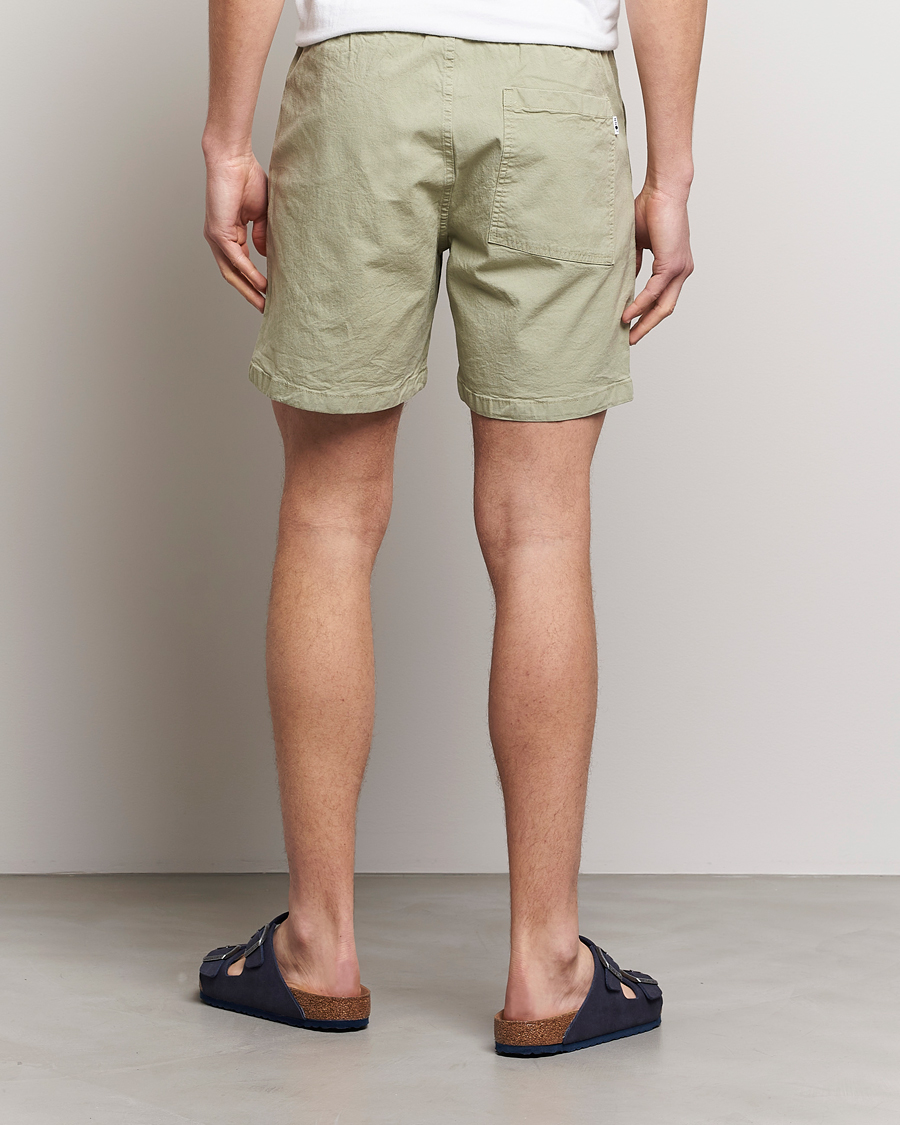 Herre | Shorts | NN07 | Gregor Tencel Drawstring Shorts Pale Green
