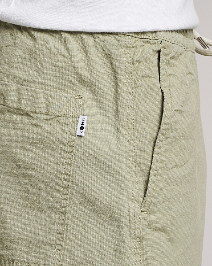 Herre | Shorts | NN07 | Gregor Tencel Drawstring Shorts Pale Green