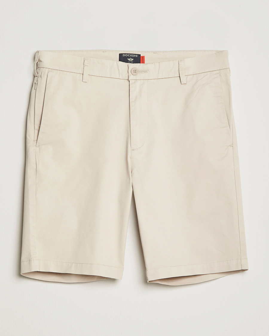 Herre | Shorts | Dockers | Cotton Stretch Twill Chino Shorts Sahara Khaki