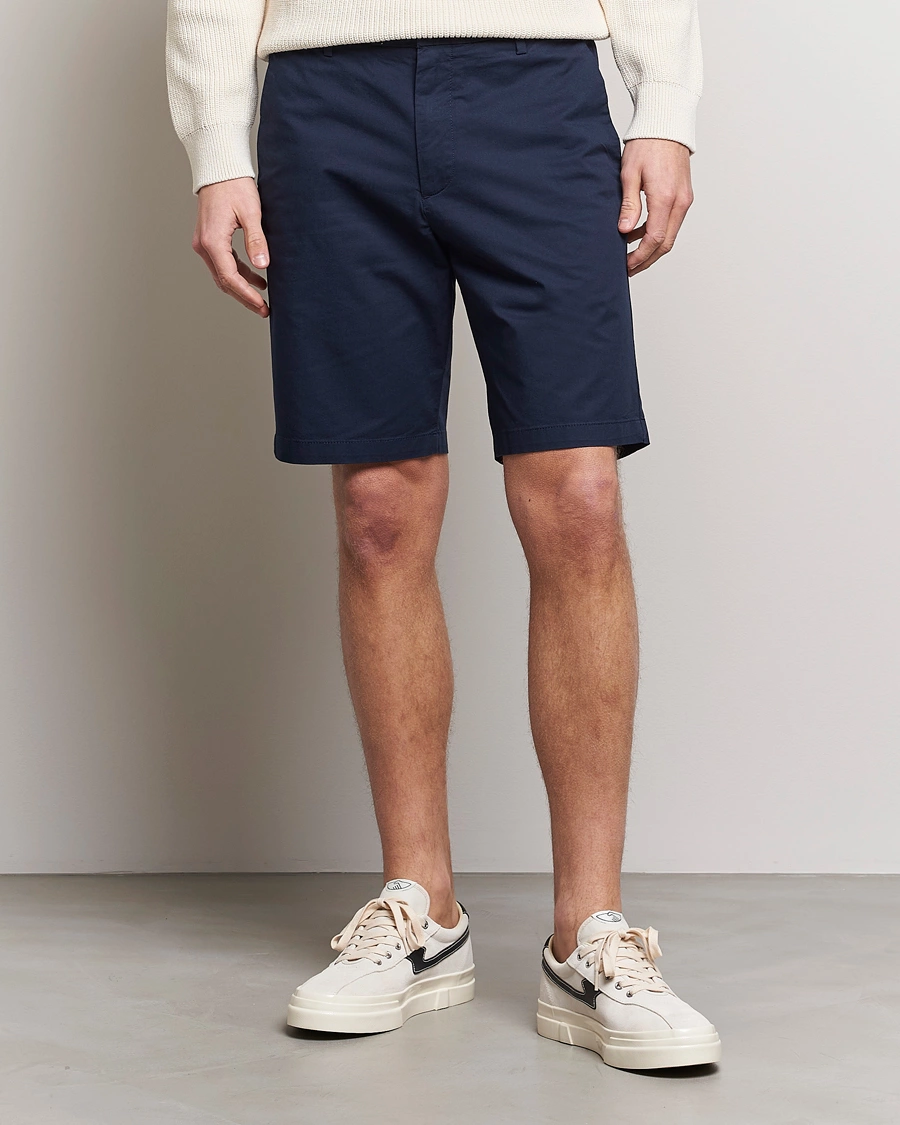 Herre | Dockers | Dockers | Cotton Stretch Twill Chino Shorts Navy Blazer