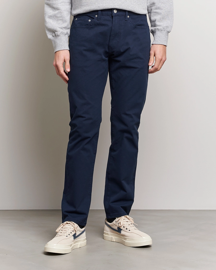 Herre |  | Dockers | 5-Pocket Cotton Stretch Trousers Navy Blazer