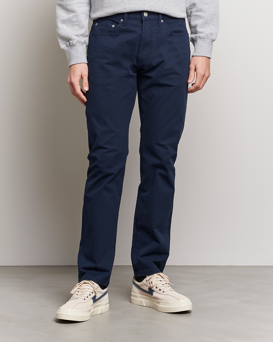 Herre | Avdelinger | Dockers | 5-Pocket Cotton Stretch Trousers Navy Blazer