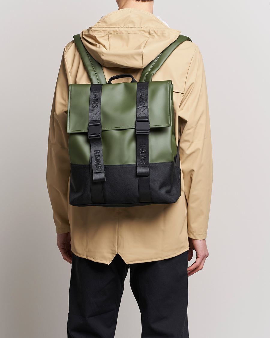Herre | RAINS Trail Messenger Bag Evergreen | RAINS | Trail Messenger Bag Evergreen