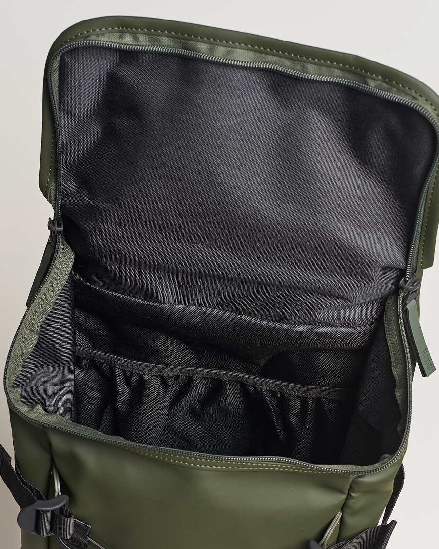 Herre | RAINS Trail Mountaineer Backpack Green | RAINS | Trail Mountaineer Backpack Green