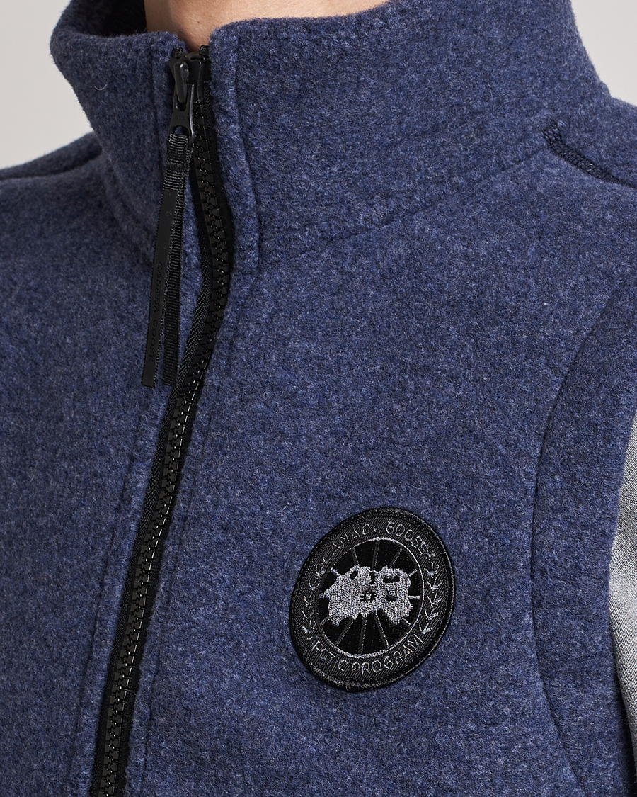 Herre | Vester | Canada Goose | Mersey Fleece Vest Atlantic Navy
