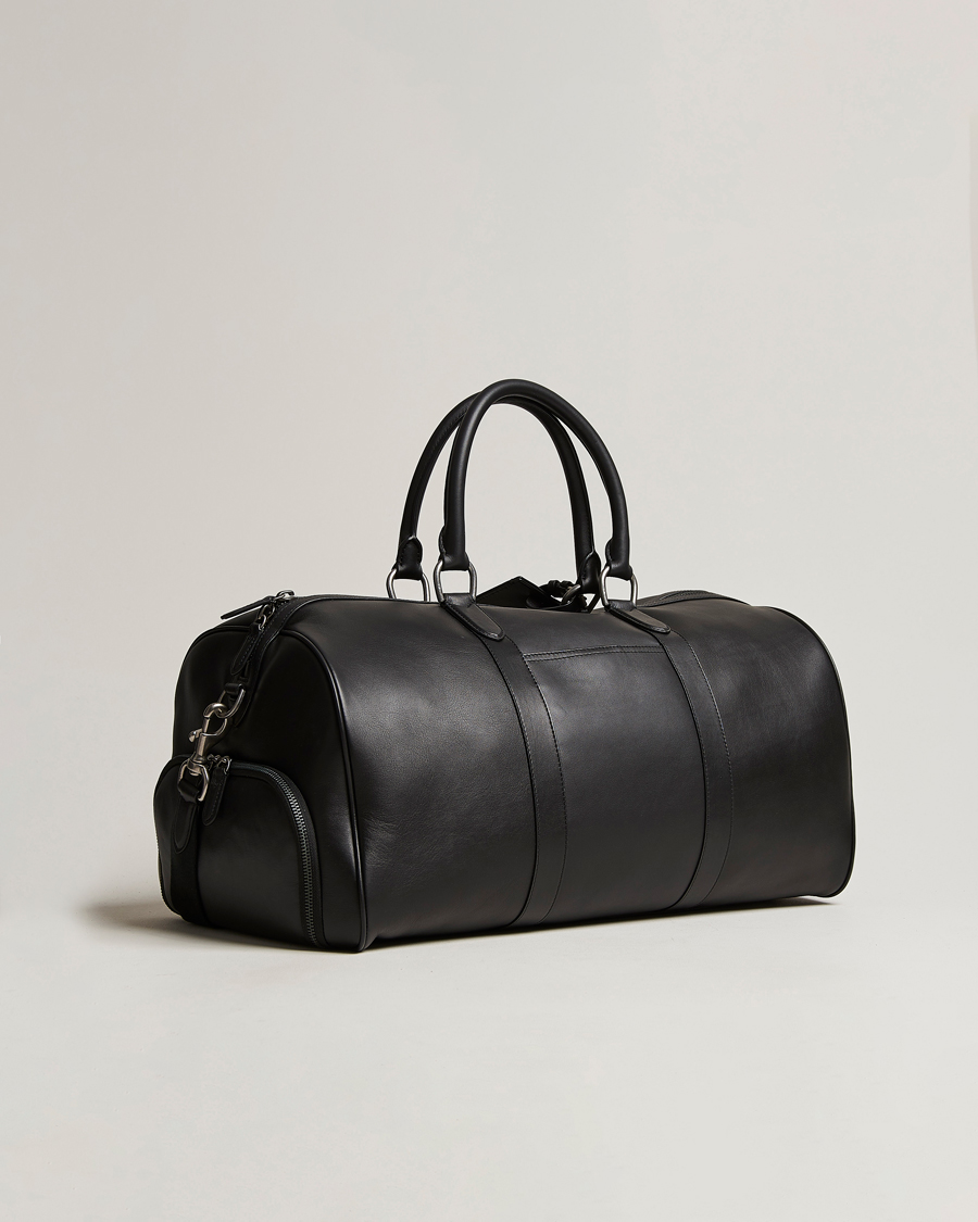 Herre | Polo Ralph Lauren Leather Duffle Bag  Black | Polo Ralph Lauren | Leather Duffle Bag  Black