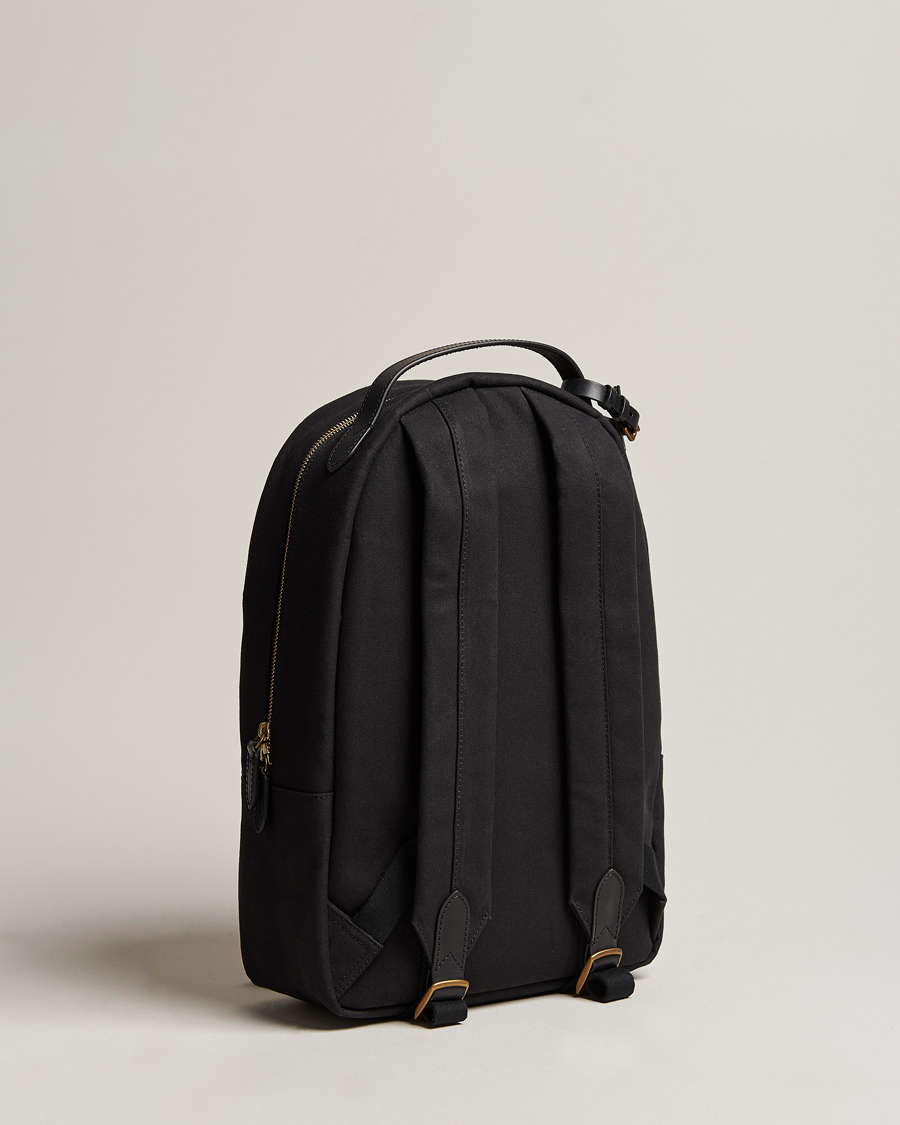 Herre |  | Polo Ralph Lauren | Canvas/Leather Backpack Black