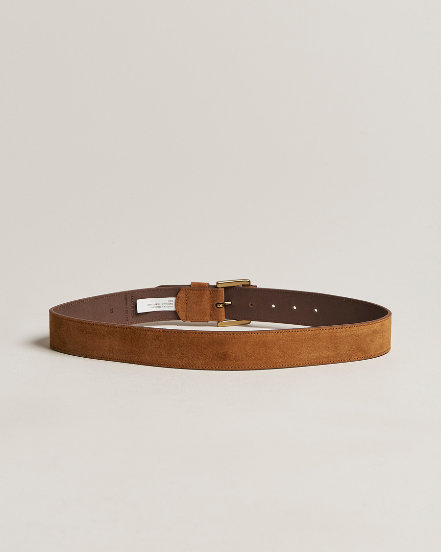 Herre | Belter | Polo Ralph Lauren | Suede Belt Tan