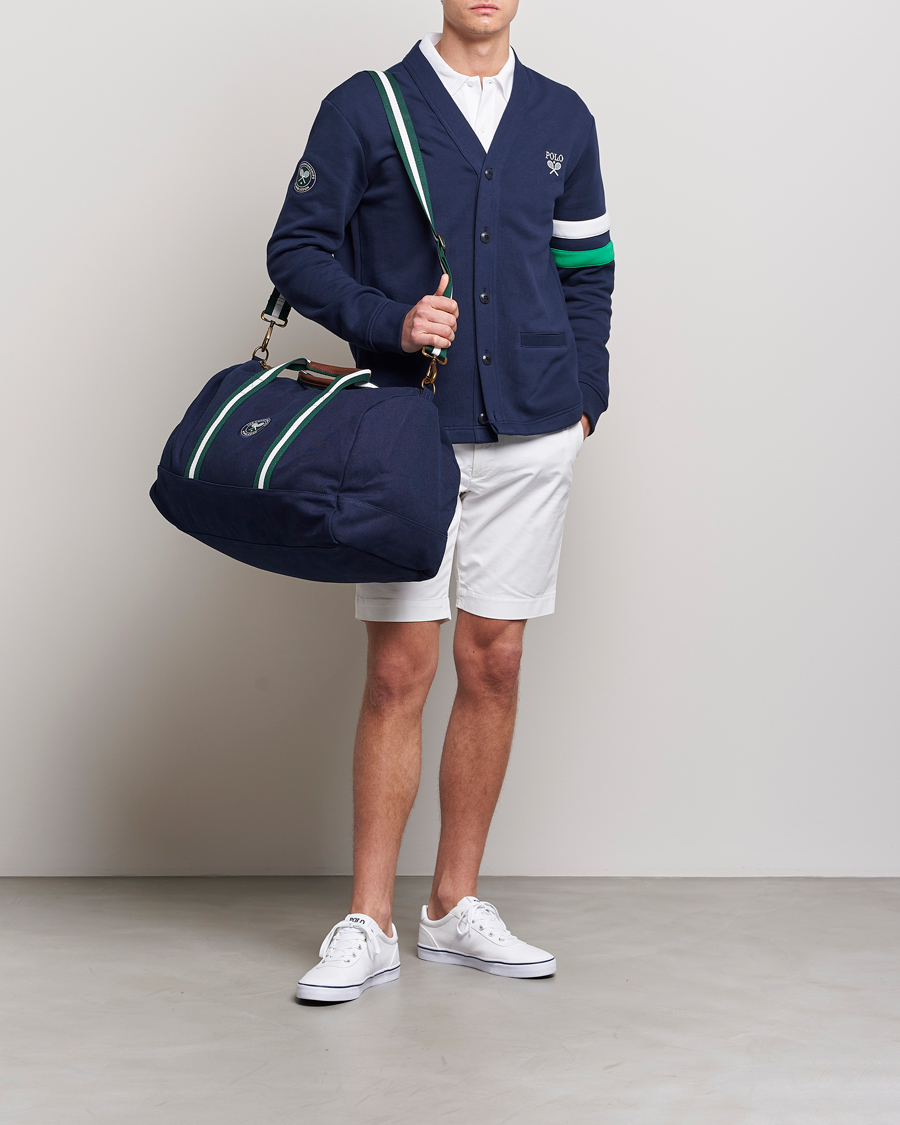 Herre | Polo Ralph Lauren Wimbledon Canvas Duffle Bag Navy | Polo Ralph Lauren | Wimbledon Canvas Duffle Bag Navy