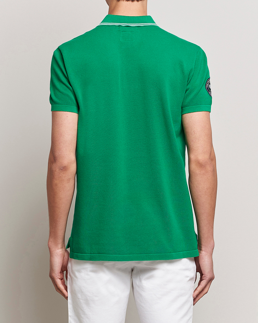 Herre | Pikéer | Polo Ralph Lauren | Custom Slim Fit Wimbledon Polo Stem Green