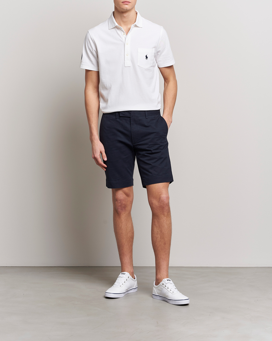 Herre | Pikéer | Polo Ralph Lauren | Wimbledon Pocket Polo White