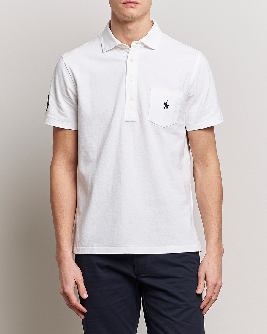 Herre | Pikéer | Polo Ralph Lauren | Wimbledon Pocket Polo White