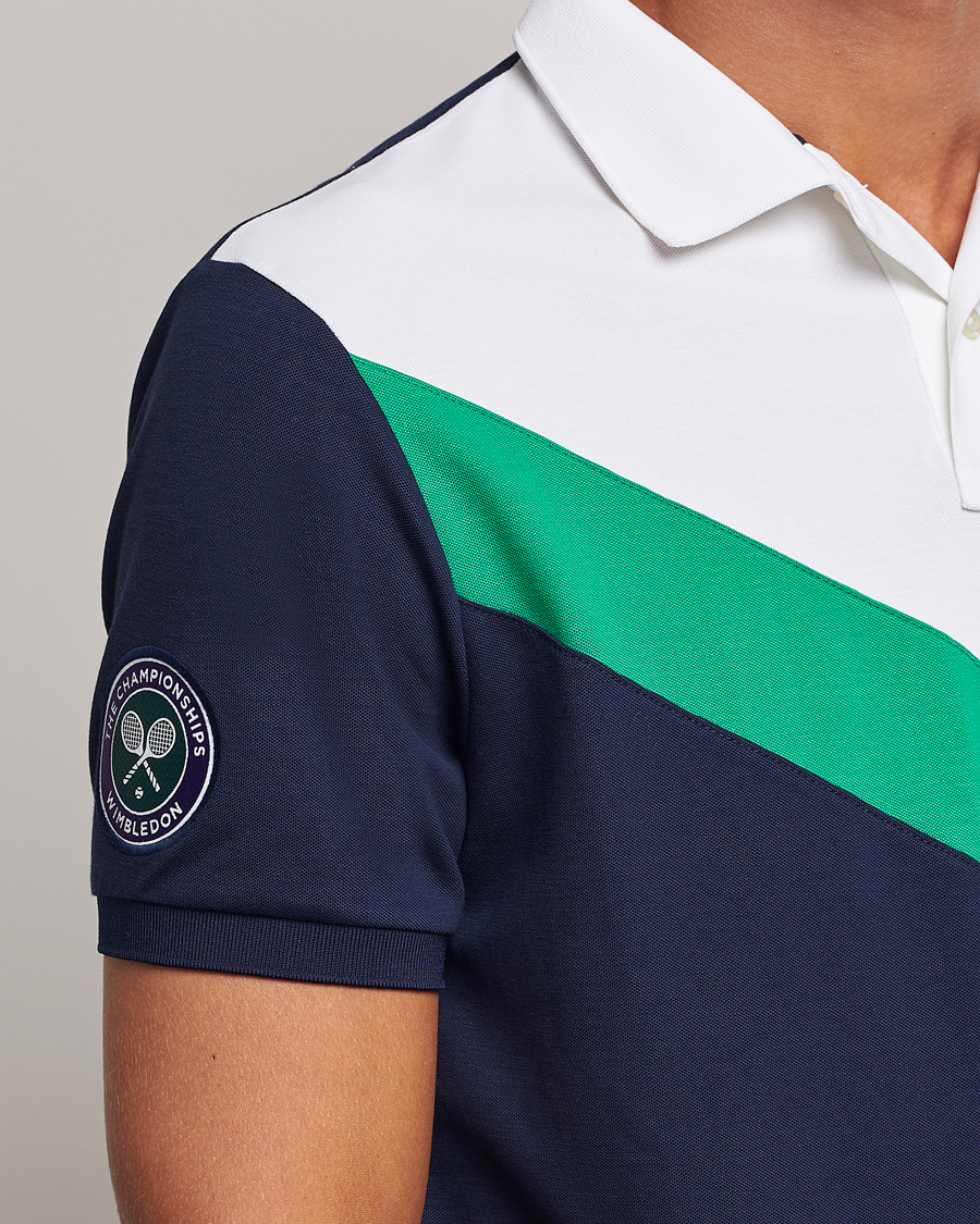 Herre | Pikéer | Polo Ralph Lauren | Performance Wimbledon Polo Refined Navy Multi