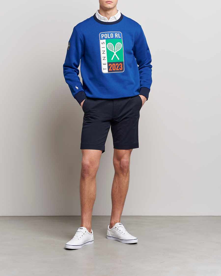 Herre | Gensere | Polo Ralph Lauren | Fleece Logo Sweatshirt Sapphire Star