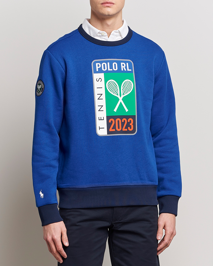 Herre |  | Polo Ralph Lauren | Fleece Logo Sweatshirt Sapphire Star
