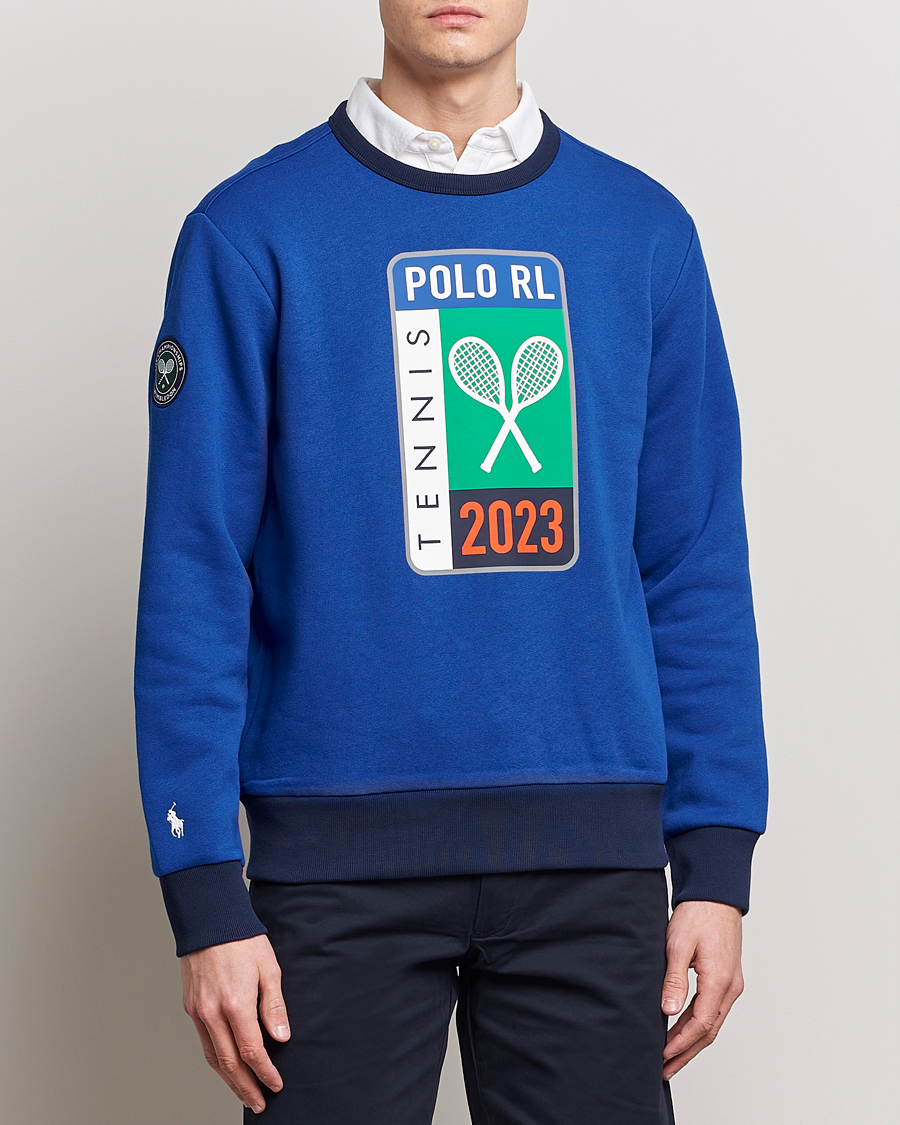 Herre | Gensere | Polo Ralph Lauren | Fleece Logo Sweatshirt Sapphire Star