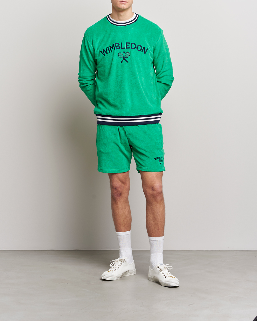 Herre | Shorts | Polo Ralph Lauren | Wimbledon Terry Sweatshorts Stem Green