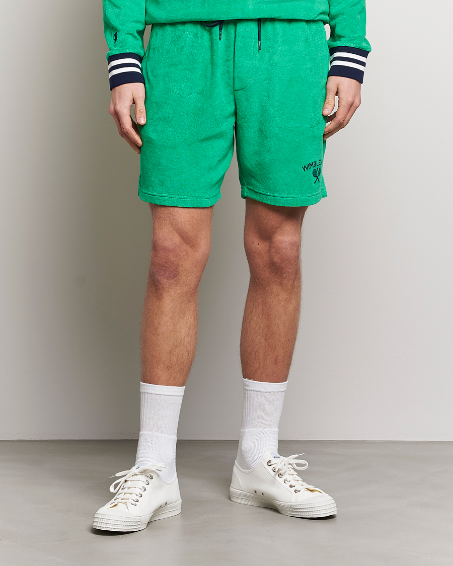 Herre | Shorts | Polo Ralph Lauren | Wimbledon Terry Sweatshorts Stem Green