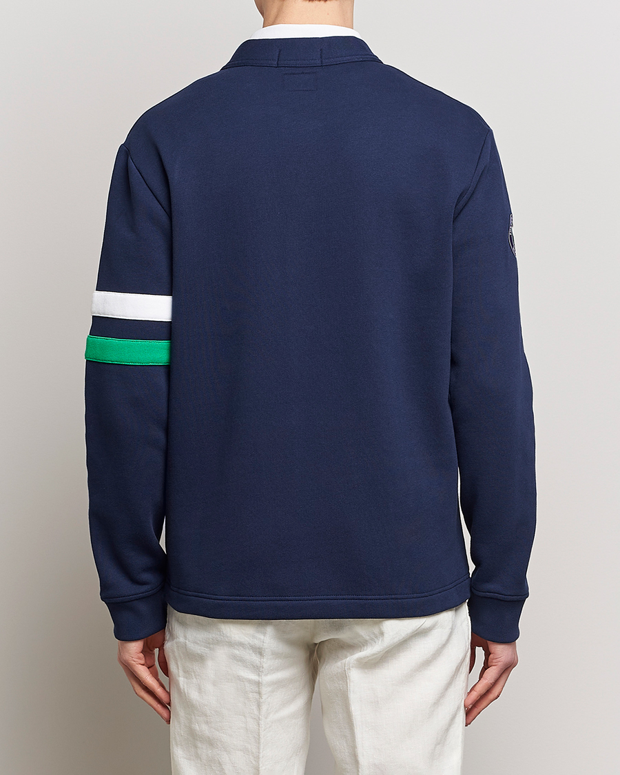 Herre | Gensere | Polo Ralph Lauren | Wimbledon Knitted Cardigan Refined Navy
