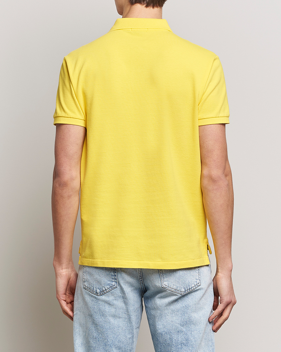 Herre | Pikéer | Polo Ralph Lauren | Custom Slim Fit Polo Lemon Crush