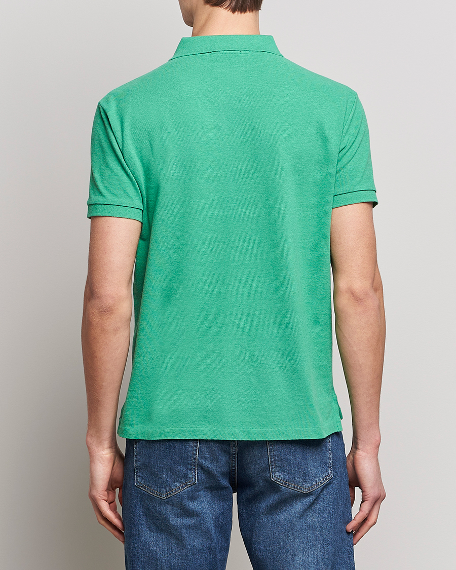 Herre | Pikéer | Polo Ralph Lauren | Custom Slim Fit Polo Palm Green Heather