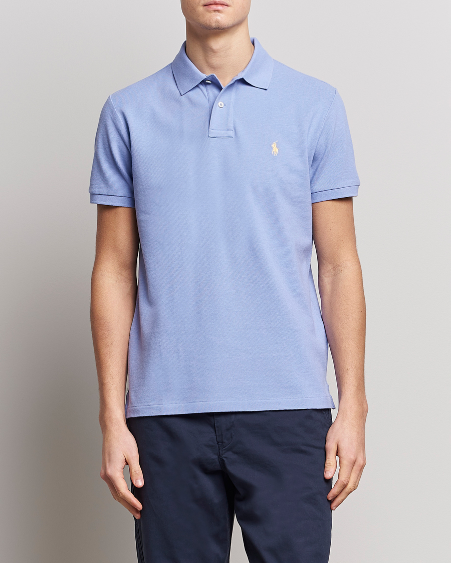 Herre | Polo Ralph Lauren | Polo Ralph Lauren | Custom Slim Fit Polo Lafayette Blue