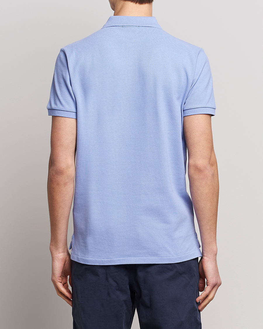 Herre | Pikéer | Polo Ralph Lauren | Custom Slim Fit Polo Lafayette Blue