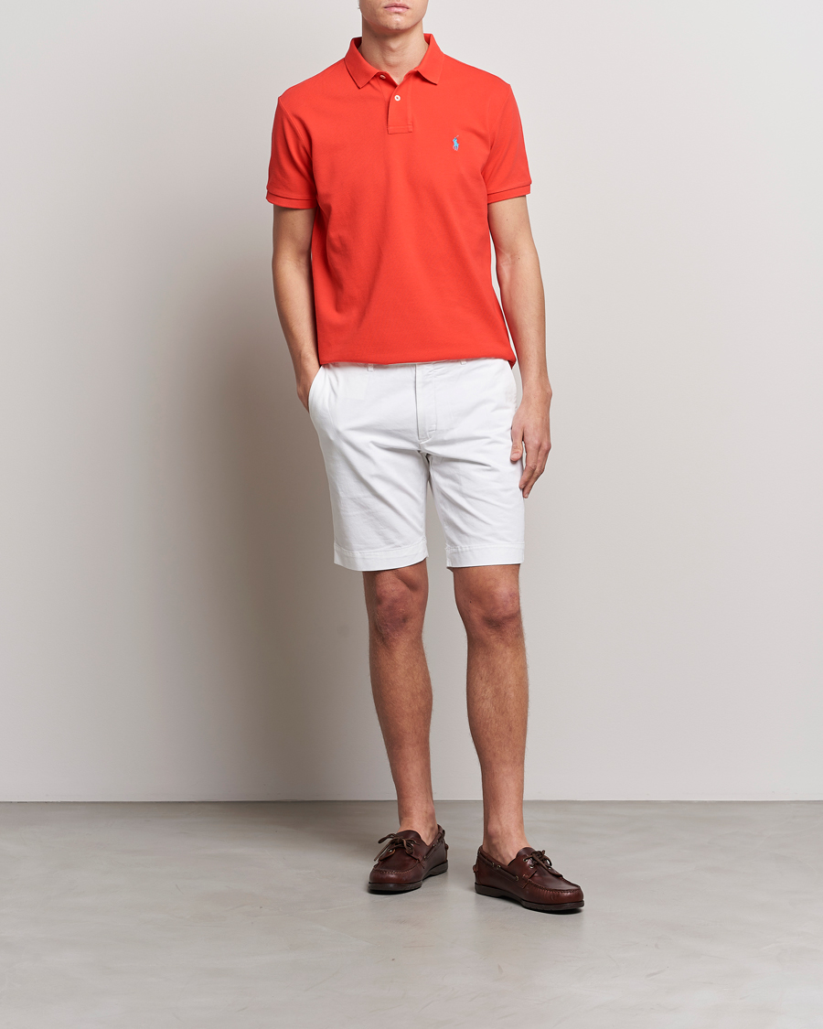 Herre | Pikéer | Polo Ralph Lauren | Custom Slim Fit Polo Petal Rose