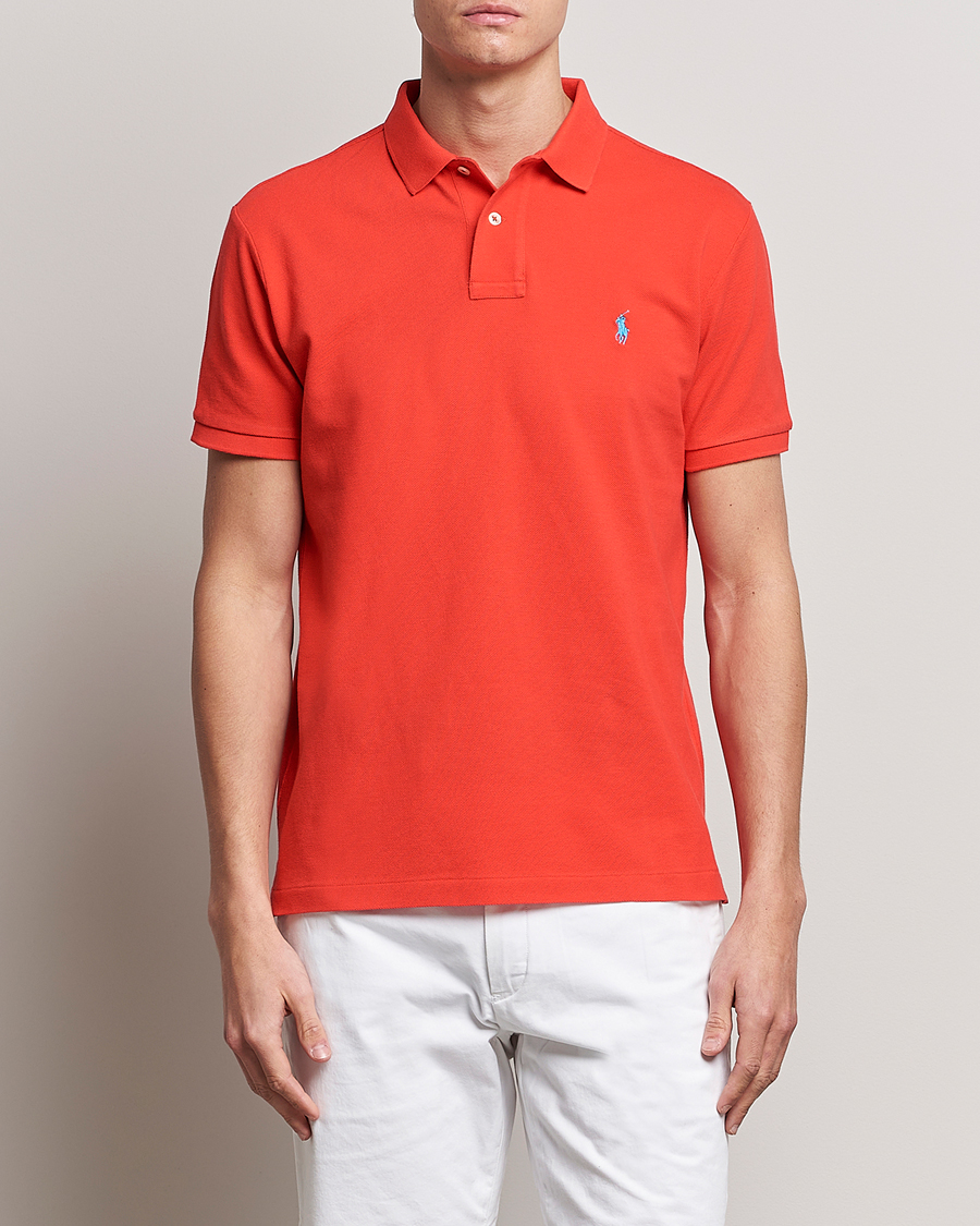 Herre | | Polo Ralph Lauren | Custom Slim Fit Polo Petal Rose