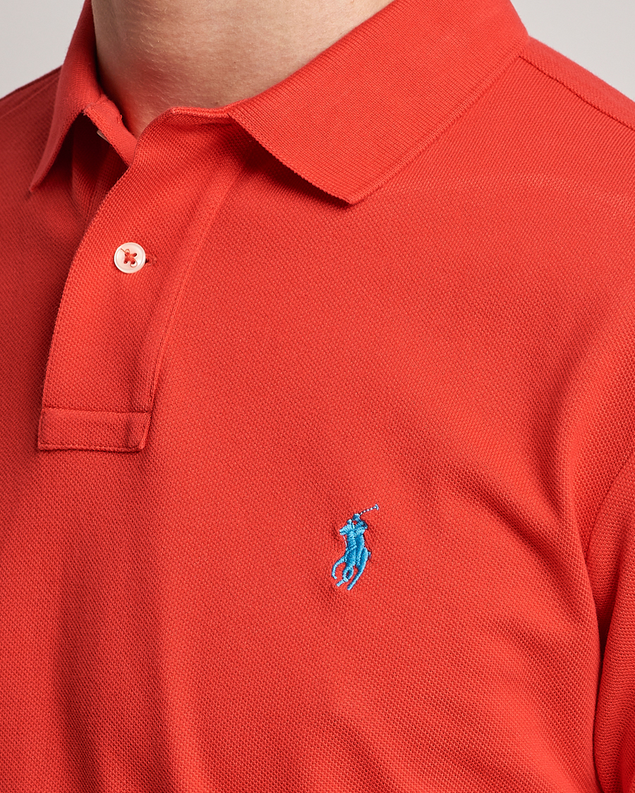 Herre | Pikéer | Polo Ralph Lauren | Custom Slim Fit Polo Petal Rose