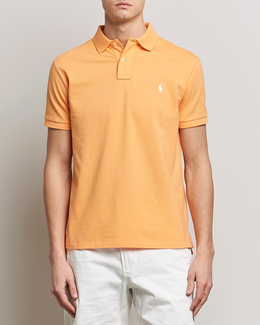 Herre | | Polo Ralph Lauren | Custom Slim Fit Polo Key West Orange