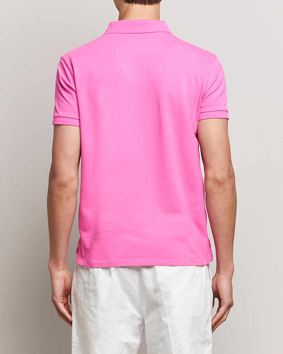 Herre | Pikéer | Polo Ralph Lauren | Custom Slim Fit Polo Dalia Pink