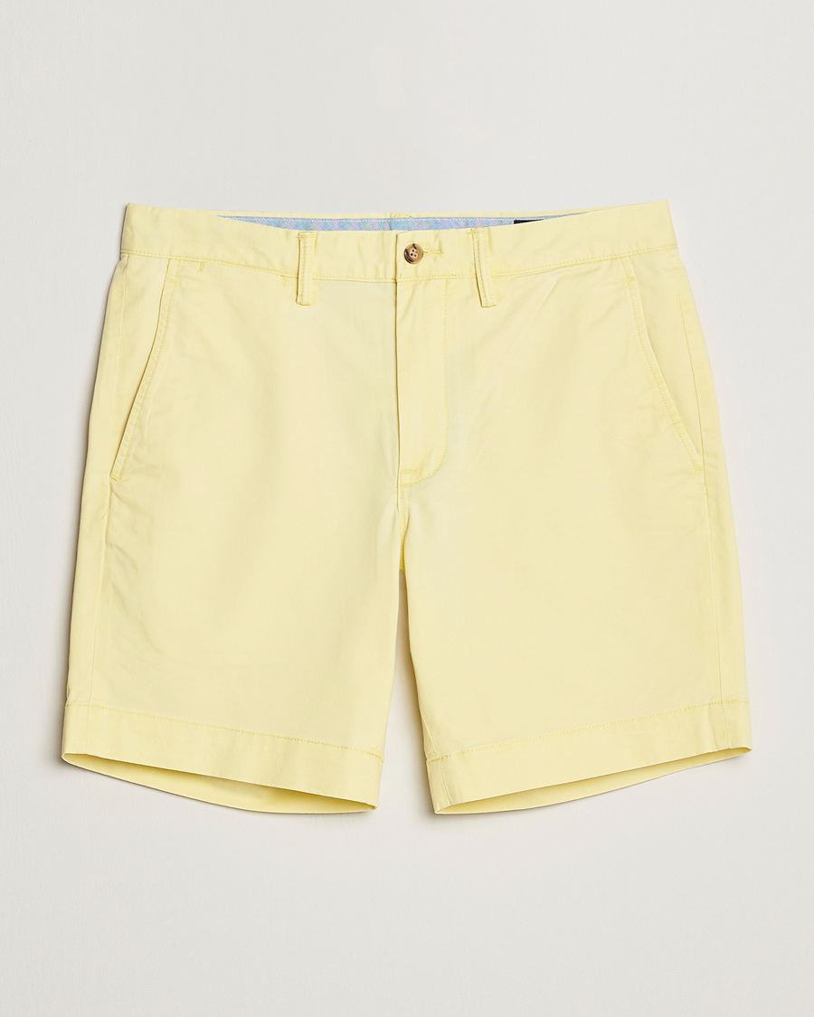 Herre | Shorts | Polo Ralph Lauren | Tailored Slim Fit Shorts Bristol Yellow