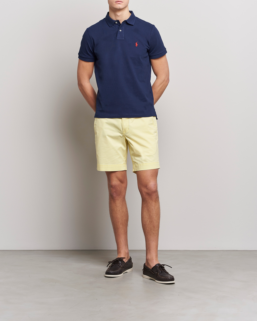 Herre | Shorts | Polo Ralph Lauren | Tailored Slim Fit Shorts Bristol Yellow
