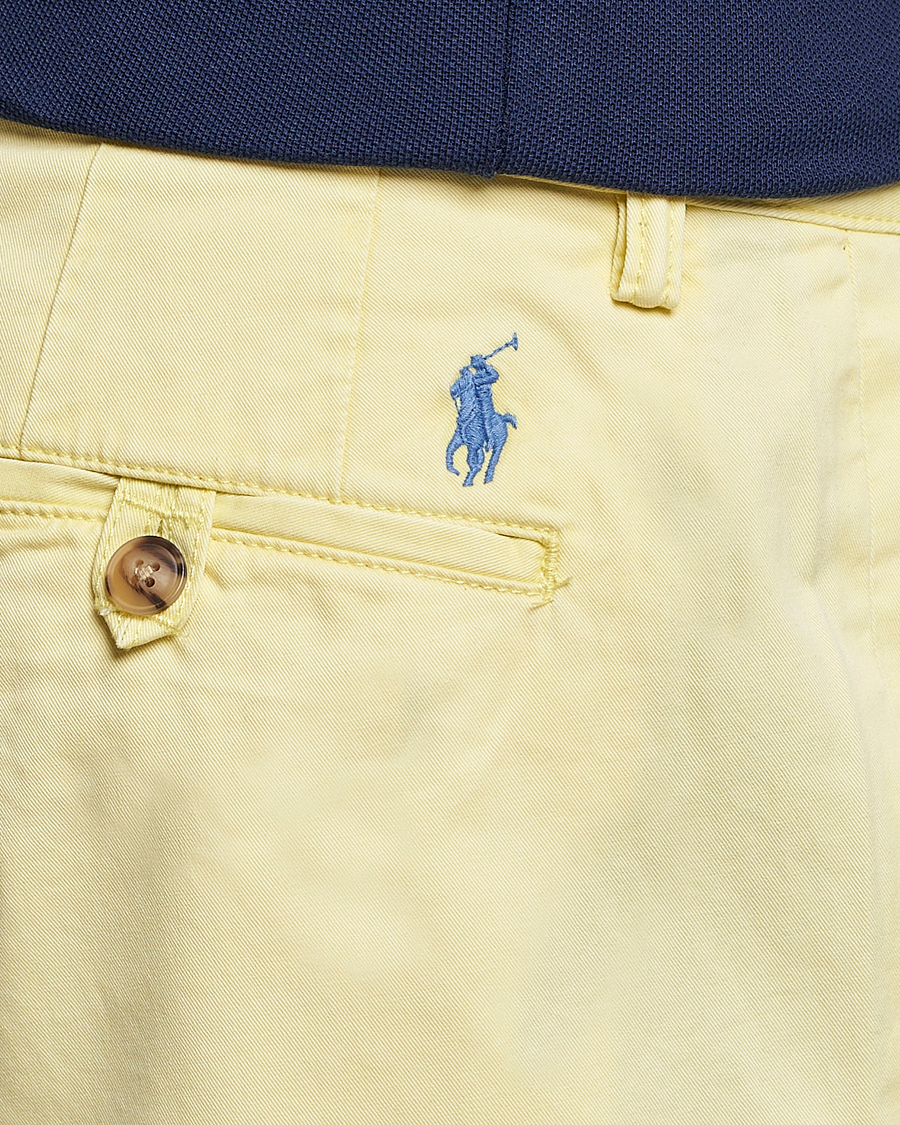 Herre | Shorts | Polo Ralph Lauren | Tailored Slim Fit Shorts Bristol Yellow