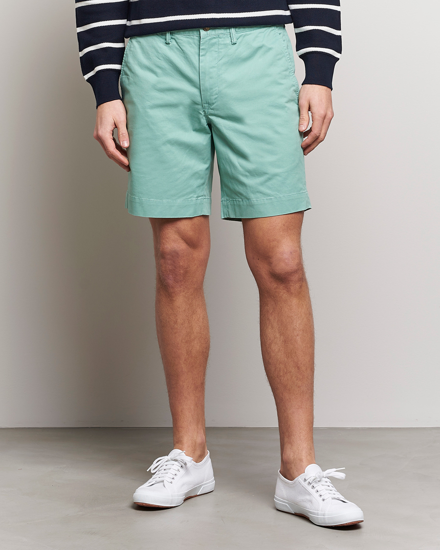Herre | Shorts | Polo Ralph Lauren | Tailored Slim Fit Shorts Faded Mint