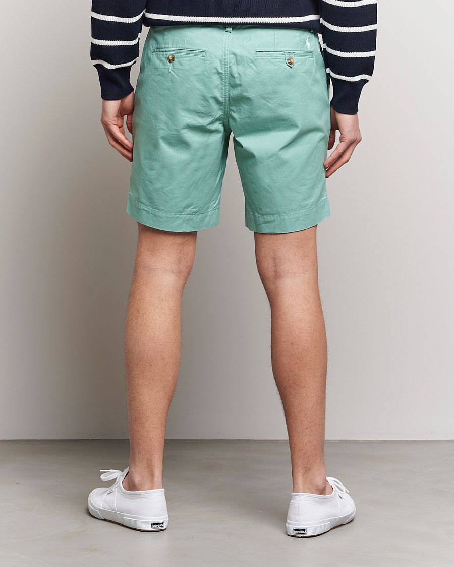 Herre | Shorts | Polo Ralph Lauren | Tailored Slim Fit Shorts Faded Mint