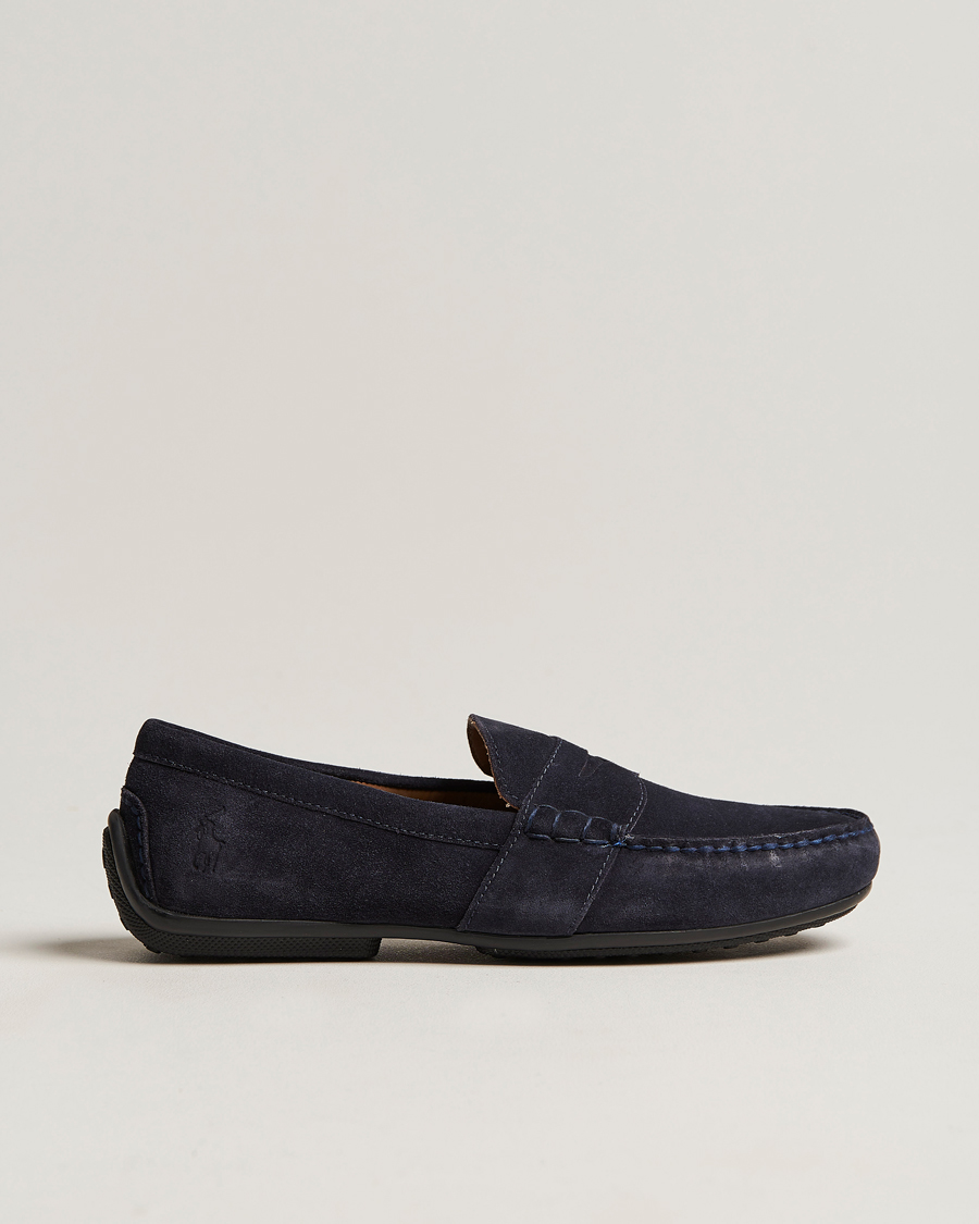 Herre | Bilsko | Polo Ralph Lauren | Reynold Suede Driving Loafer Hunter Navy