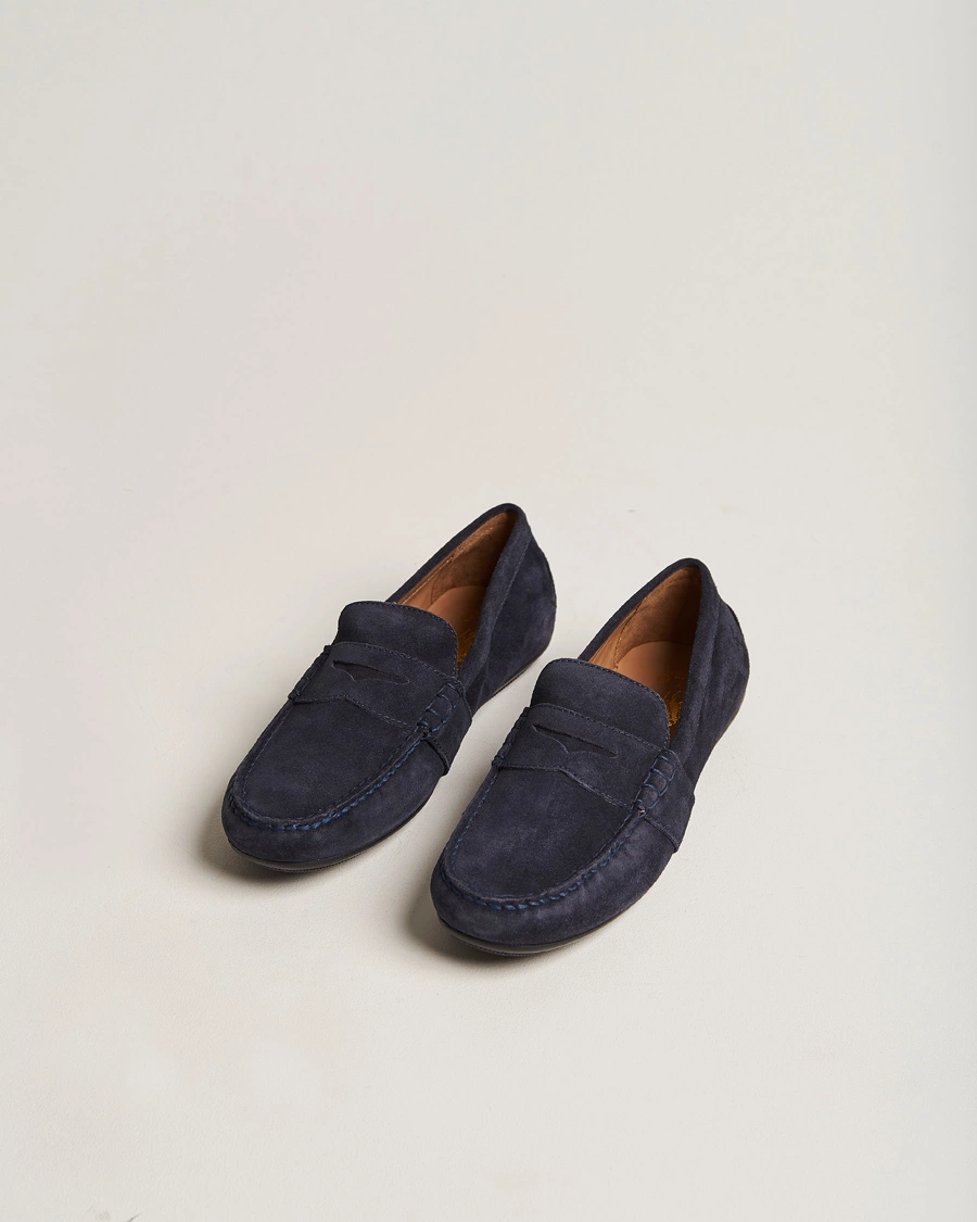 Herre | Preppy Authentic | Polo Ralph Lauren | Reynold Suede Driving Loafer Hunter Navy