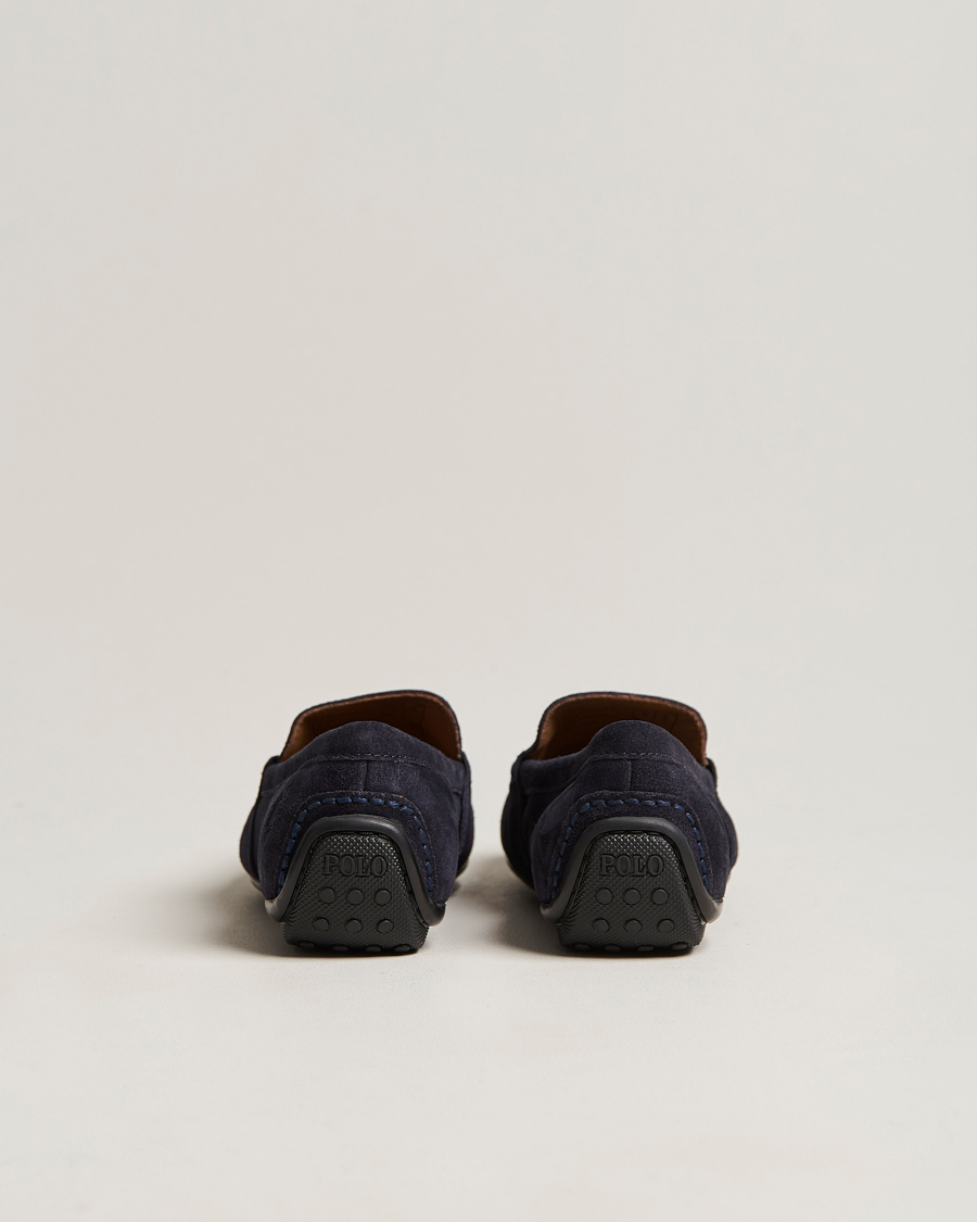 Herre | Loafers | Polo Ralph Lauren | Reynold Suede Driving Loafer Hunter Navy