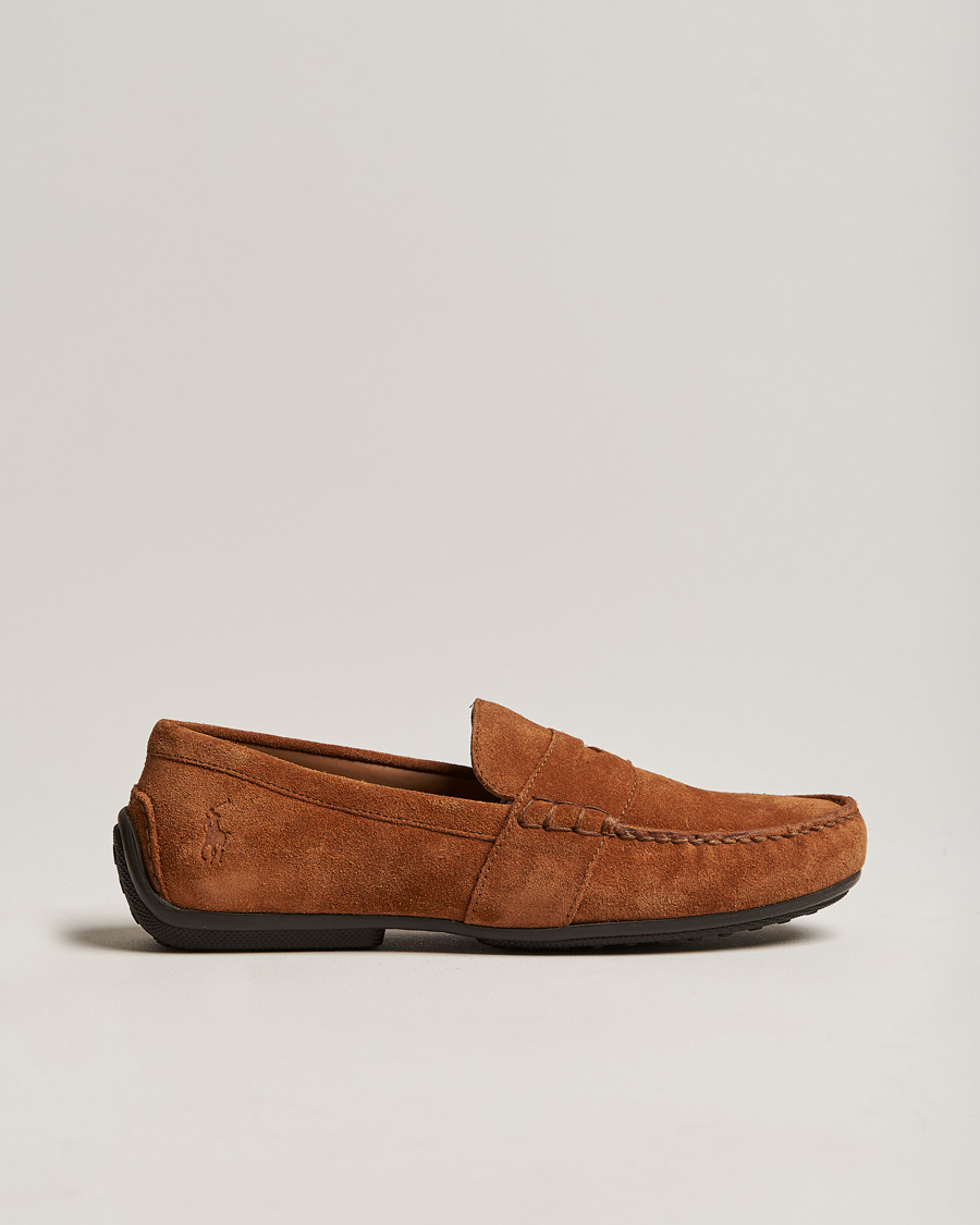Herre | Loafers | Polo Ralph Lauren | Reynold Suede Driving Loafer Teak