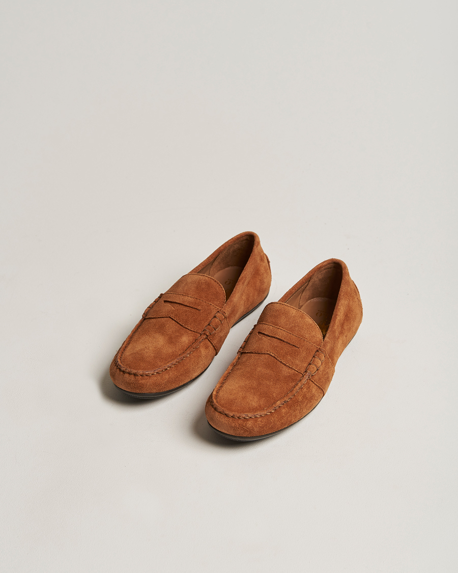 Herre | Loafers | Polo Ralph Lauren | Reynold Suede Driving Loafer Teak