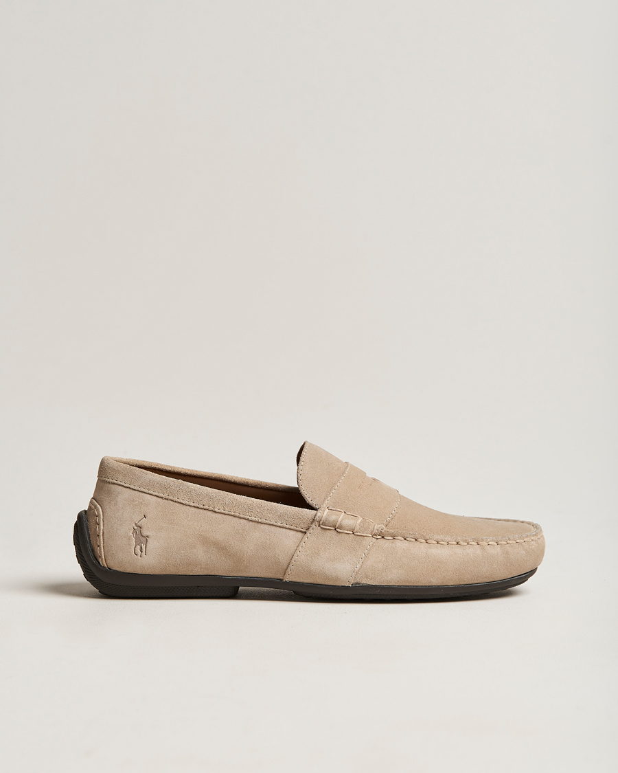 Herre | Loafers | Polo Ralph Lauren | Reynold Suede Driving Loafer Milkshake