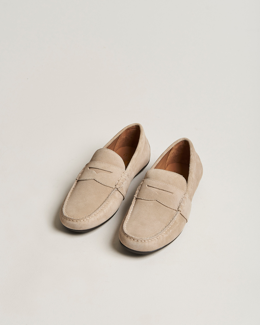 Herre | Sommer | Polo Ralph Lauren | Reynold Suede Driving Loafer Milkshake